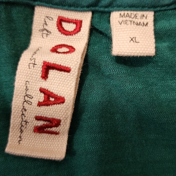 Dolan Ruched Buttondown‎ Top by Anthropologie - Picture 12 of 13